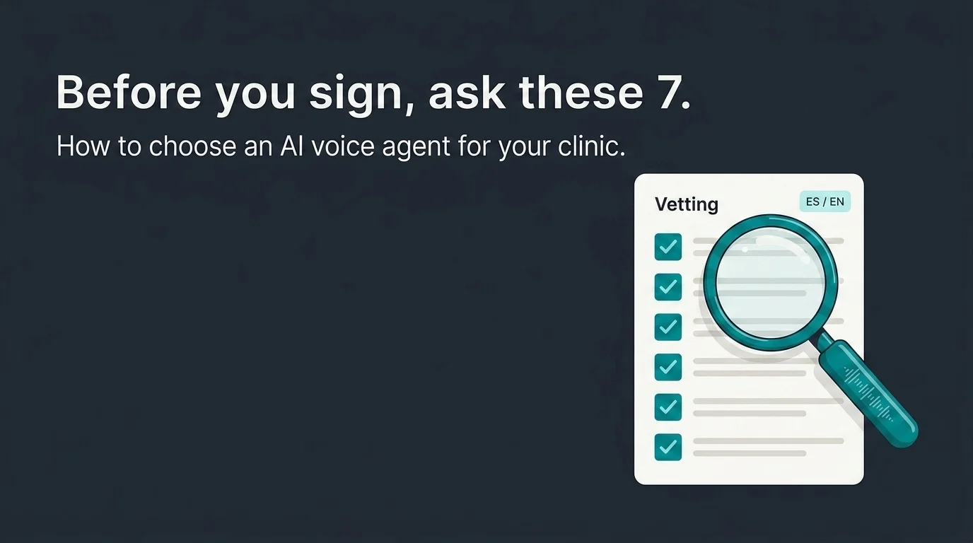 7 questions to ask any AI voice receptionist vendor before signing