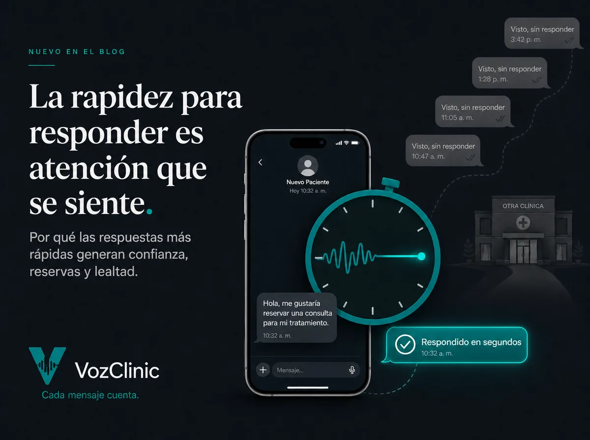 Cinco señales de que una clínica de turismo médico en Tijuana pierde pacientes por responder lento, resueltas por una recepcionista con IA bilingüe
