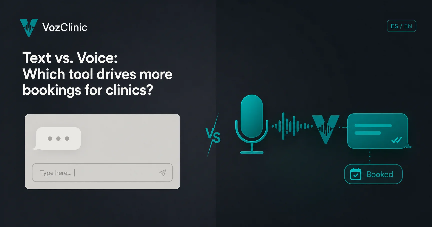 Comparison of AI voice receptionist versus chatbot for clinics: voice and bilingual win